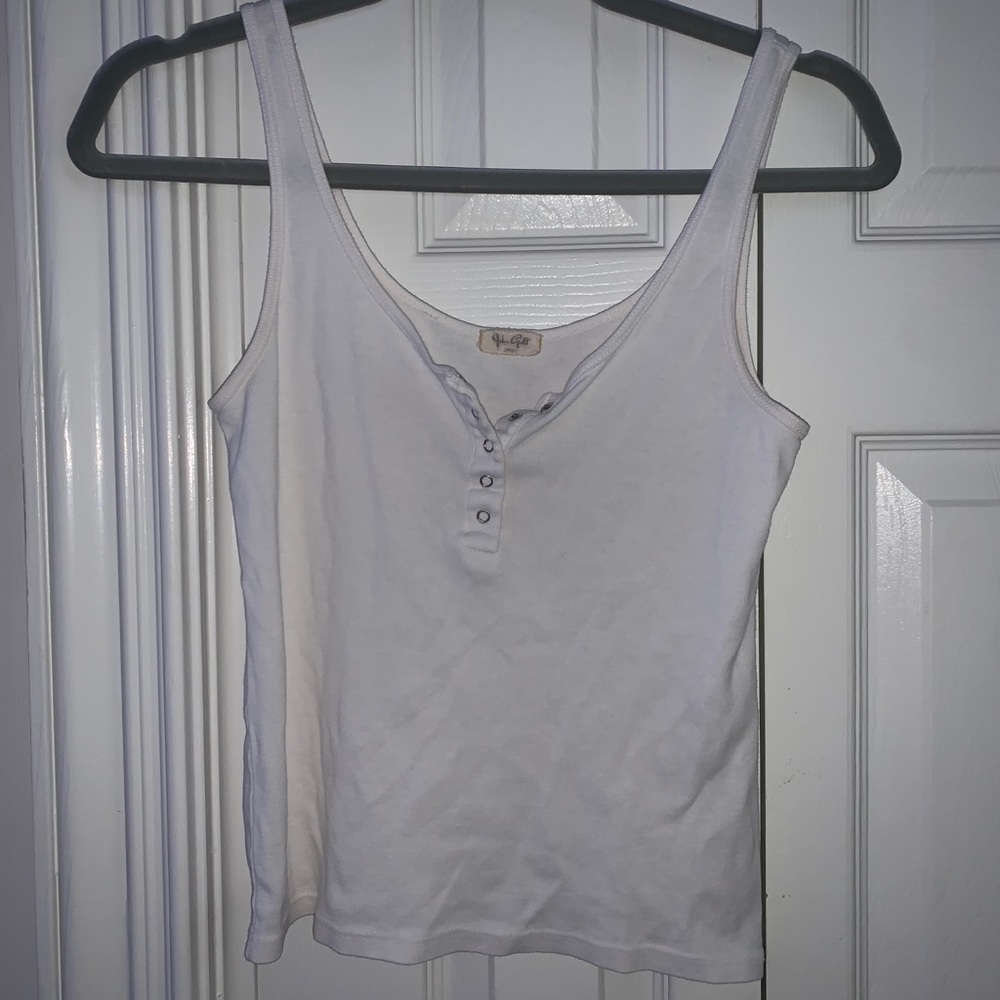 John Galt (Brandy Melville) Button down tank